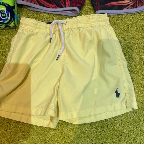 Bundle of Ralp Lauren swim trunks, quicksilver swim trunks and cover up. - Picture 2 of 7